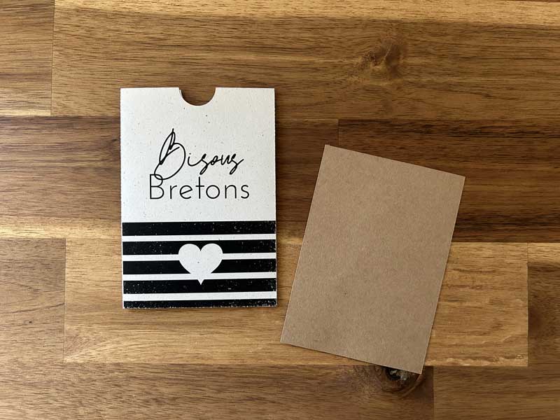 Carte Bisous bretons