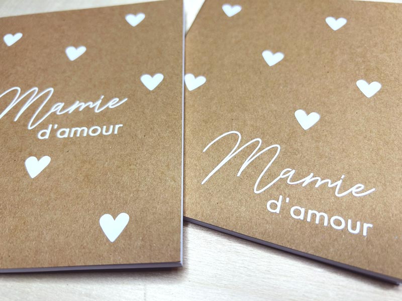 Carnet de notes Mamie d'amour
