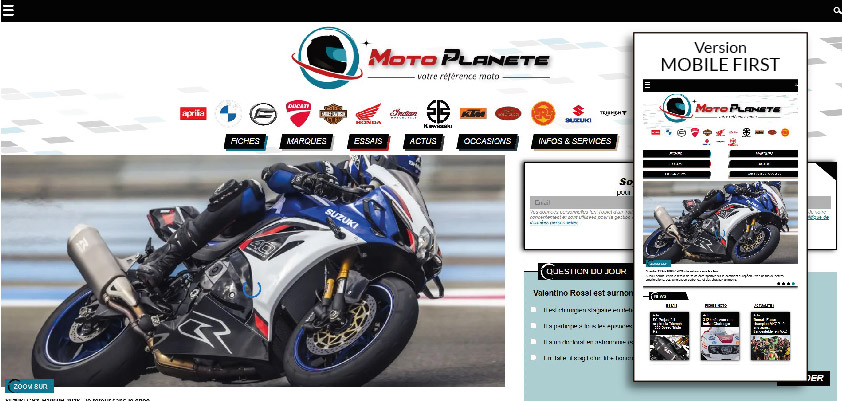 Site Moto Planète