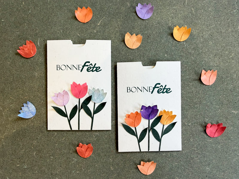 Carte Tulipes Bonne Fête