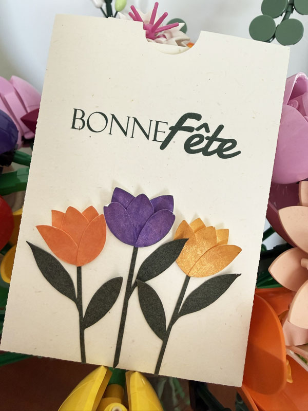 Carte bonne fête Tulipes